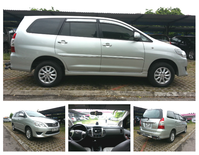 cần thuê xe cưới 7 chỗ Toyota Innova G giá rẻ nhất Cầu Giấy