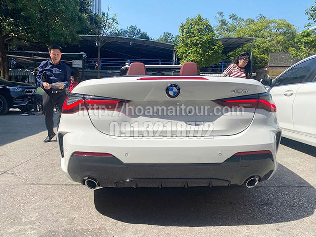Cho thuê xe cưới BMW 4 series mui trần