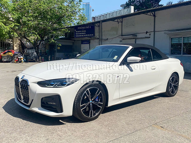 Cho thuê xe cưới BMW 4 series mui trần